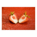strawberry halves posters by VioDePhoto strawberry halves posters