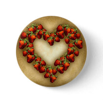 Strawberry Heart Pin