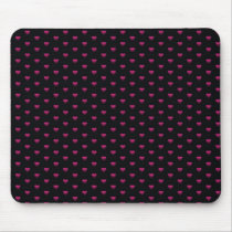 Strawberry Hearts Mouse pad