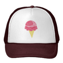 Strawberry Ice Cream Hat