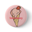Strawberry Icecream Button