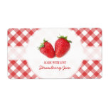 Strawberry Jam label Shipping Label