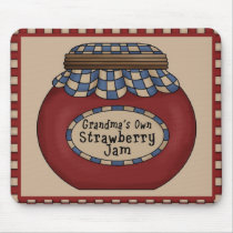 strawberry jam mousepad by countrykitchen strawberry jam mousepad