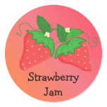Strawberry Jam stickers