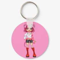 Strawberry Jelly keychains by LisuKitty Strawberry Jelly keychains