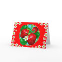 STRAWBERRY JOY CARD by gardensofeve STRAWBERRY JOY CARD