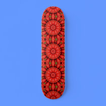 Strawberry Kaleidoscope skateboards