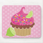 Strawberry & Lemon Cupcake Mousepad