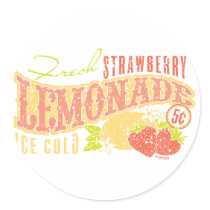 Strawberry Lemonade stickers by MendiSue Strawberry Lemonade stickers