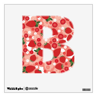 Strawberry Wall Decals & Wall Stickers | Zazzle