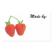 Strawberry made by Sticker
