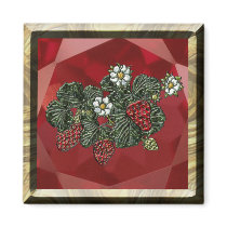 Strawberry Fridge Magnets
