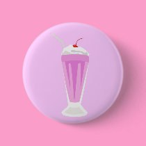 Strawberry Milkshake buttons