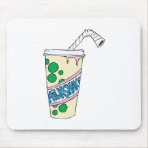 strawberry milkshake mousepad