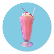 Strawberry Milkshake stickers