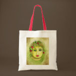 Strawberry Nymph Tote Bag bags