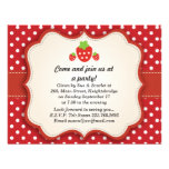 Strawberry Party Invitation