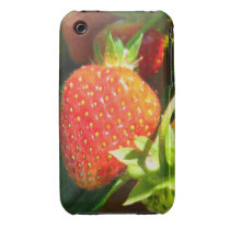 Strawberry Patch iPhone Case Iphone 3 Case