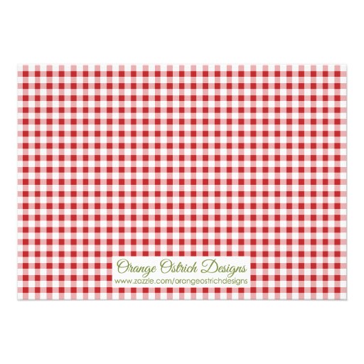 Strawberry |  Photo Birthday Invitation