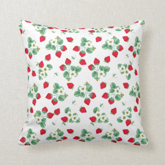 kawaii strawberry pillow