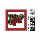Strawberry Postage Stamps