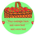 Strawberry Preserves Canning Labels stickers by stickermad Strawberry Preserves Canning Labels stickers