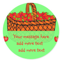 Strawberry Preserves Canning Labels stickers by stickermad Strawberry Preserves Canning Labels stickers