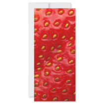 Strawberry rack cards