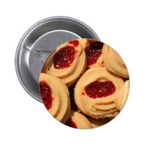 Strawberry Shortbread Cookies Button buttons