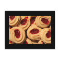 Strawberry Shortbread Cookies Postcard by MichaelFelix Strawberry Shortbread Cookies Postcard