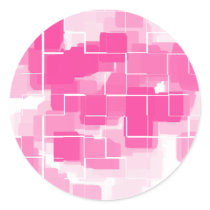"Strawberry Shortcake" Geometric Art stickers by RLMdesignes "Strawberry Shortcake" Geometric Art stickers