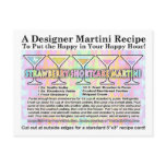 Strawberry Shortcake Martini Recipe Postcard