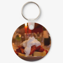 Strawberry Shortcake With Whipcream keychains by lifesphere Strawberry Shortcake With Whipcream keychains