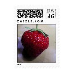 Strawberry small square postage