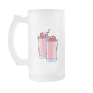 strawberry smoothie mug