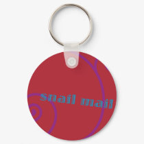 Strawberry Snail Mail keychains by JaZilla Strawberry Snail Mail keychains