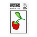 strawberry stamps by clevergirlmedia strawberry stamps