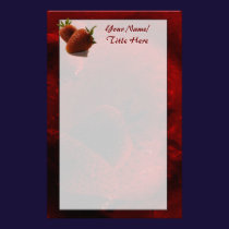 Strawberry Stationery stationery