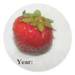 Strawberry sticker