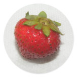 Strawberry sticker