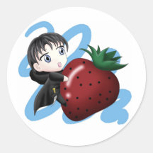 Strawberry - sticker