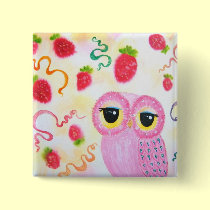 Strawberry Strawberry buttons