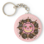 Strawberry Sun Days (pink) Key Chains