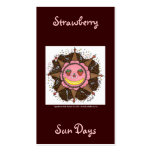 Strawberry Sun Days Series #3 Business Card
