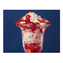 Strawberry Sundae Post Cards