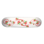 Strawberry Swirls Forever Skate Board Deck