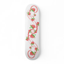 Strawberry Swirls Forever Skate Board Deck