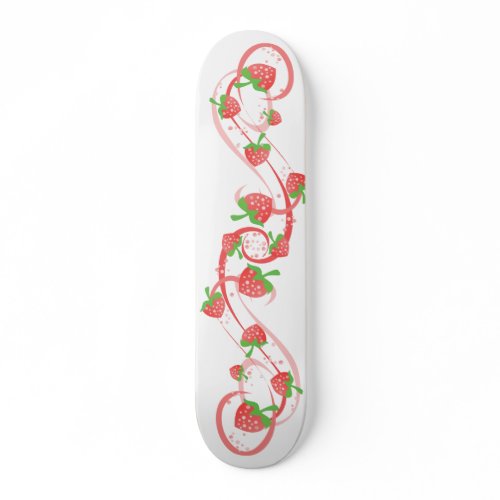 Strawberry Swirls Forever skateboard