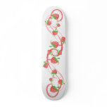 Strawberry Swirls Forever Skate Board Deck