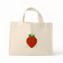 Strawberry Tears Doodle Art Bag by oodlesdoodles Strawberry Tears Doodle Art Bag